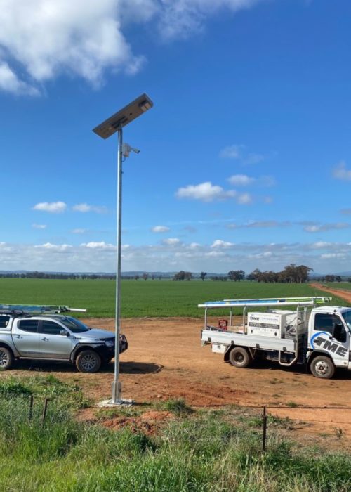 farm solar cctv surveillance