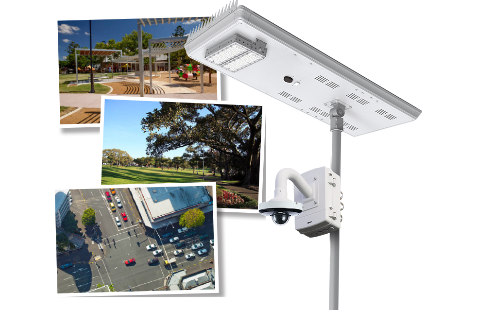 Areas with Solar CCTV